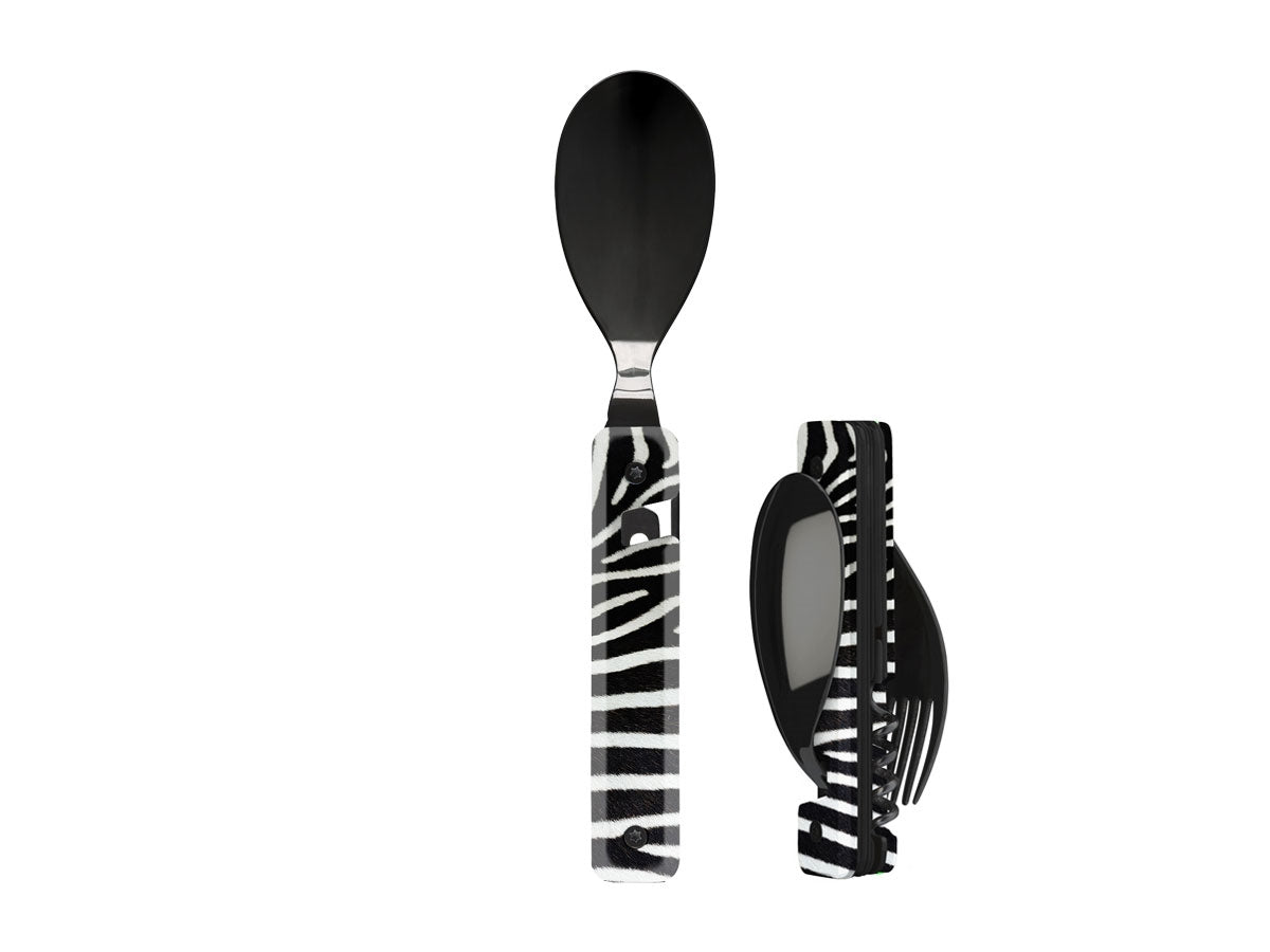 Couverts Multifonctions Zèbre 13h25 – Set 6 en 1 Aimanté | Akinod