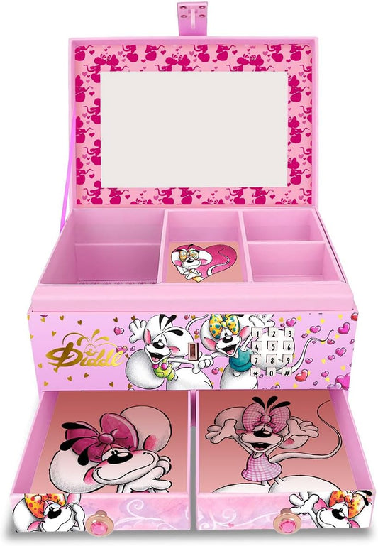 coffret à bijoux digicode Diddl