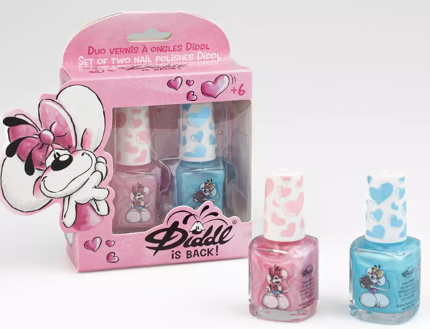 Duo vernis à Diddl