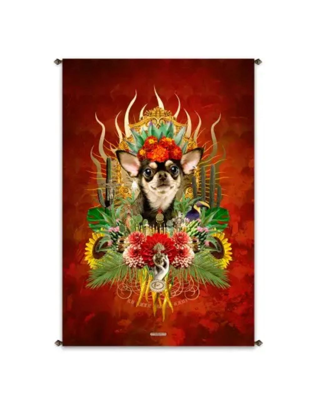 TECHICHI – Tenture Murale Velours