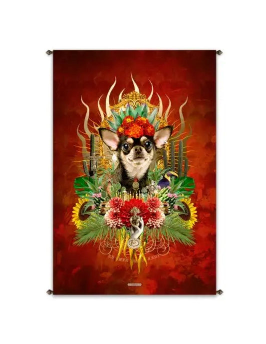 TECHICHI – Tenture Murale Velours